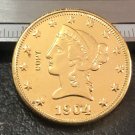 1 Pcs 1904-O Liberty Head $10 Ten Dollar Copy Coins- For Collection