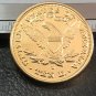 1 Pcs 1902-S Liberty Head $10 Ten Dollar Copy Coins- For Collection