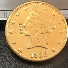 1 Pcs 1888-P Liberty Head $10 Ten Dollar Copy Coins- For Collection