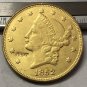 1 Pcs 1852 Liberty Head $20 Twenty Dollar Copy Coins  For Collection