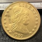 1 Pcs 1797 Turban Head $5 Five Dollar Half Eagle And Shield Copy Coins For Collection 1 Pcs 1797 Turban Head $5 Five Dollar Half Eagle And Shield Copy Coins For Collection