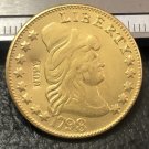 1 Pcs 1798 Turban Head $5 Five Dollar Half Eagle And Shield Copy Coins For Collection 1 Pcs 1798 Turban Head $5 Five Dollar Half Eagle And Shield Copy Coins For Collection
