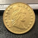 1 Pcs 1805 Turban Head $5 Five Dollar Half Eagle And Shield Copy Coins For Collection 1 Pcs 1805 Turban Head $5 Five Dollar Half Eagle And Shield Copy Coins For Collection