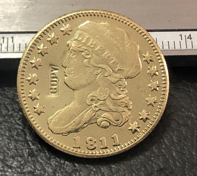 1 Pcs 1811 Capped Bust $5 Five Dollar Copy Coins  For Collection