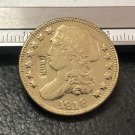 1 Pcs 1818 Capped Bust $5 Five Dollar Copy Coins  For Collection