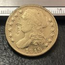 1 Pcs 1819 Capped Bust $5 Five Dollar Copy Coins  For Collection