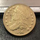 1 Pcs 1826 Capped Bust $5 Five Dollar Copy Coins For Collection 1 Pcs 1826 Capped Bust $5 Five Dollar Copy Coins For Collection