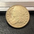 1 Pcs 1834 Capped Bust $5 Five Dollar Copy Coins  For Collection