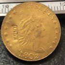 1 Pcs 1802 Turban Head $2.5 Dollar Copy Coins  For Collection