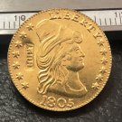 1 Pcs 1805 Turban Head $2.5 Dollar Copy Coins  For Collection