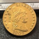 1 Pcs 1807 Turban Head $2.5 Dollar Copy Coins  For Collection