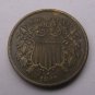 1 Pcs US 1865 Two Cent Copper Copy Coins