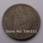 1 Pcs US 1865 Two Cent Copper Copy Coins