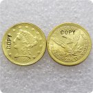 1 Pcs USA 1848 Liberty $2.5 Quarter Eagle Gold Copy Coins For Collection 1 Pcs USA 1848 Liberty $2.5 Quarter Eagle Gold Copy Coins For Collection