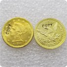 1 Pcs USA 1856 Liberty $2.5 Quarter Eagle Gold Copy Coins For Collection 1 Pcs USA 1856 Liberty $2.5 Quarter Eagle Gold Copy Coins For Collection