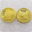 1 Pcs USA 1856-C Liberty $2.5 Quarter Eagle Gold Copy Coins For Collection 1 Pcs USA 1856-C Liberty $2.5 Quarter Eagle Gold Copy Coins For Collection