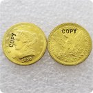 1 Pcs USA 1856-S Liberty $2.5 Quarter Eagle Gold Copy Coins For Collection 1 Pcs USA 1856-S Liberty $2.5 Quarter Eagle Gold Copy Coins For Collection