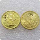 1 Pcs USA 1865 Liberty $2.5 Quarter Eagle Gold Copy Coins For Collection 1 Pcs USA 1865 Liberty $2.5 Quarter Eagle Gold Copy Coins For Collection