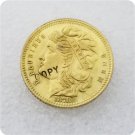 1 Pcs USA 1878 $5 Five Dollar Morgan Half Eagle Patterns Gold Copy Coins For Collection 1 Pcs USA 1878 $5 Five Dollar Morgan Half Eagle Patterns Gold Copy Coins For Collection