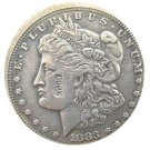 1 Pcs US 1883-O Morgan Dollar Off-Center Silver Plated Copy Coin  For Collection