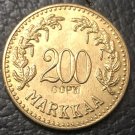 1926 Finland 200 Markkaa Copy Gold Coin