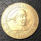 1923 Germany Notgeld 1 Goldmark-Bielefeld Gold Copy Coin