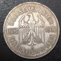 1932 Germany - 1871-1948 (Germany) 5 Reichsmark Goethe Silver Plated Copy Coin 36mm