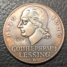 1929 Germany 3 Reichsmark Lessing Copy Coin
