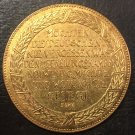 1913 Bronze Medal .Kyle Haim's Liberation hall Copy Coin 45mm