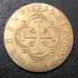1699 Spain 8 Escudos - Carlos II Seville Gold Copy Coin