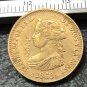 1868 Spain 4 Escudos-Isabel II Gold Copy Coin