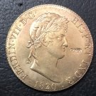 1820 Spain 8 Escudos - Fernando VII Gold Copy Coin