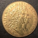 1691 England 5 Guineas - William & Mary .9999 pure Gold Plated Copy Coin 1691 England 5 Guineas - William & Mary .9999 pure Gold Plated Copy Coin