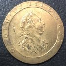 United Kingdom 1797 Copper 1 Penny - George III Copy Coin United Kingdom 1797 Copper 1 Penny - George III Copy Coin
