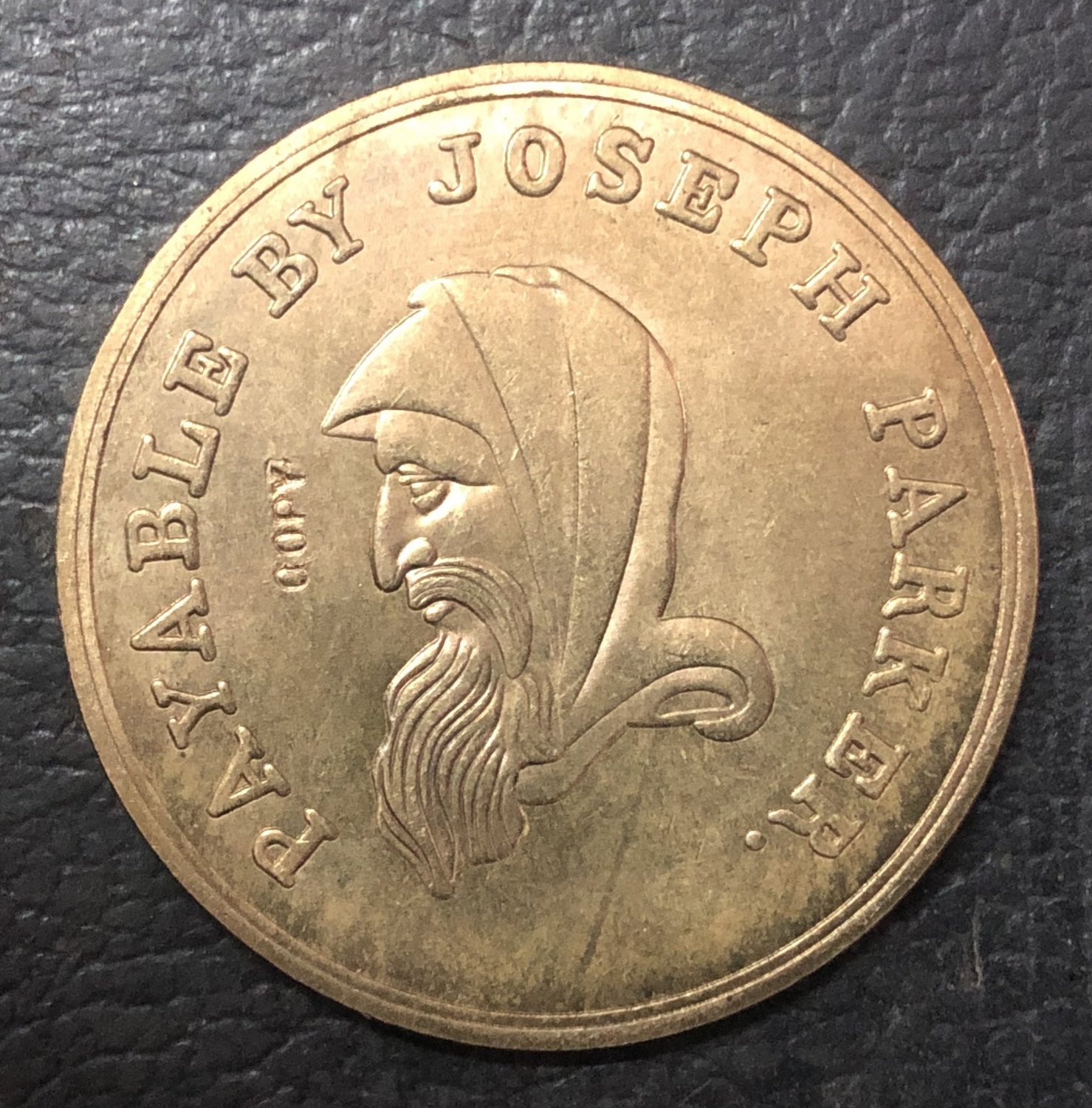1811 United Kingdom 1 Penny Token Copper Coin #2