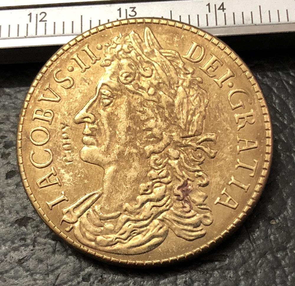 1690 Ireland 30 Pence-James II Brass Metal Copy Coin