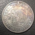 1621 (D) Mexico 8 Reales - Felipe IV Copy Coin 1621 (D) Mexico 8 Reales - Felipe IV Copy Coin