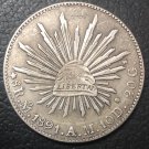 1891 Mexico 8 Reales Copy Coin