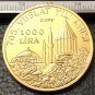 1978 Turkey 1000 Lira Jalaladdin Rumi Gold Copy Coin