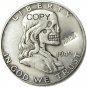 FK(02)Hobo Creative 1949 Franklin Silver Half Dollar Skull Zombie Copy Coins