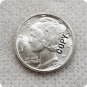 USA 1916-D Mercury Dime Copy Coin No Stamp