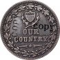 USA Civil War 1863 Copy Coins #13 No Stamp