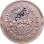 USA Civil War 1863 Copy Coins #17 No Stamp
