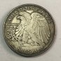 1938	United States &Acirc;&frac12; Dollar "Walking Liberty Half Dollar" Copy Coin No Stamp