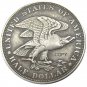 USA 1882 Shield Head Half Dollar Patterns Silve Plated Copy Coin No Stamp