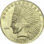 United States Of America 10 Dollars 1930-S Liberty Indian Head Eagle Gold Copy Coin