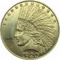 United States Of America 10 Dollars 1920-S Liberty Indian Head Eagle Gold Copy Coin
