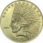 United States Of America 10 Dollars 1914 Liberty Indian Head Eagle Gold Copy Coin