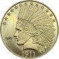 United States Of America 10 Dollars 1911 Liberty Indian Head Eagle Gold Copy Coin