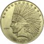 United States Of America 10 Dollars 1910 Liberty Indian Head Eagle Gold Copy Coin